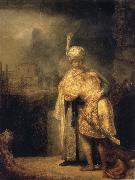 REMBRANDT Harmenszoon van Rijn David and Jonathan china oil painting reproduction